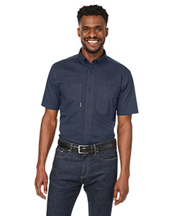 Dri Duck 4451DD Mens Craftsman Ripstop Short-Sleeve Woven Shirt
