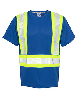 EV Series® Enhanced Visibility Contrast Pocket T-Shirt
