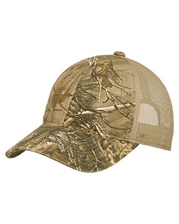 Port Authority C929 Unisex   Unstructured Camouflage Mesh Back Cap at Apparelstation