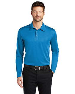 Port Authority K540LS Men Silk Touch Performance Long-Sleeve Polo at Apparelstation