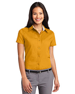Port Authority L508 Women Short-Sleeve Easy Care Shirt at Apparelstation