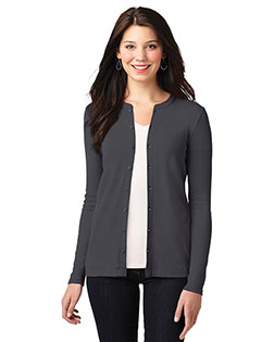 Port Authority LM1008 Women Concept Stretch Button-Front Cardigan at Apparelstation