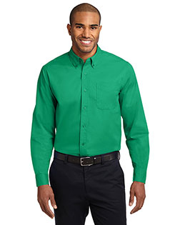 Port Authority  S608ES Men Extended Size Long-Sleeve Easy Care Shirt at Apparelstation